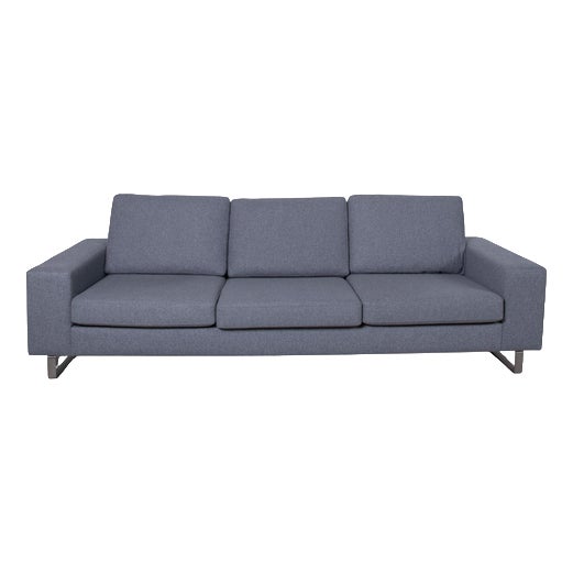 Grey Fabric Indivi Three-Seater Sofa from BoConcept For Sale