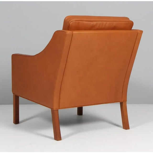 Wood Model 2207 Armchair attributed to Børge Mogensen for Fredericia For Sale - Image 7 of 8
