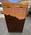 Wood Oak Double-Column Roll-Top Filing Cabinet, 1950s For Sale - Image 7 of 18