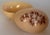 LastCHANCE!1960's Westmoreland Pink Milk Glass Hand Painted Egg Dish For Sale - Image 10 of 10