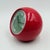 Space Age Red Globe Clock, 1970s For Sale - Image 10 of 11