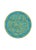 Circular Green Rug by Raul for Malcusa For Sale