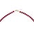 2020s Jumbo Ruby Green Agate Necklace 14k Gold For Sale - Image 5 of 11