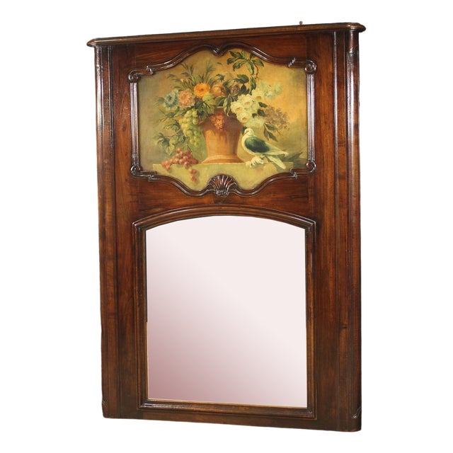 20th Century Italian Mantelpiece Mirror, 1950s For Sale