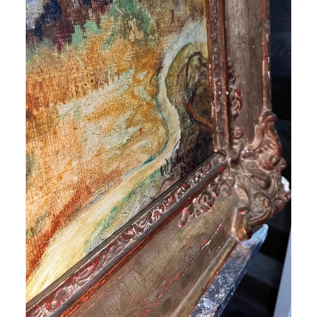 Walter Schneider, Salève Mountain, Oil on Canvas For Sale - Image 10 of 13