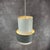 Gray Vintage Danish Ceiling Lamp from Fog & Mørup, 1960s, Set of 2 For Sale - Image 8 of 9