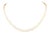 Pearl Necklace With 14k White Gold Clasp For Sale