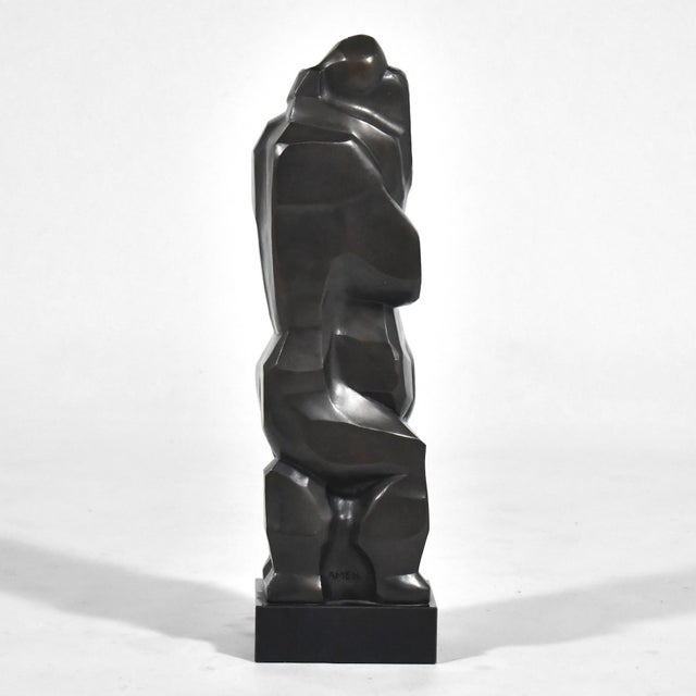 Irving Amen "The Embrace" Bronze Sculpture For Sale In Chicago - Image 6 of 10