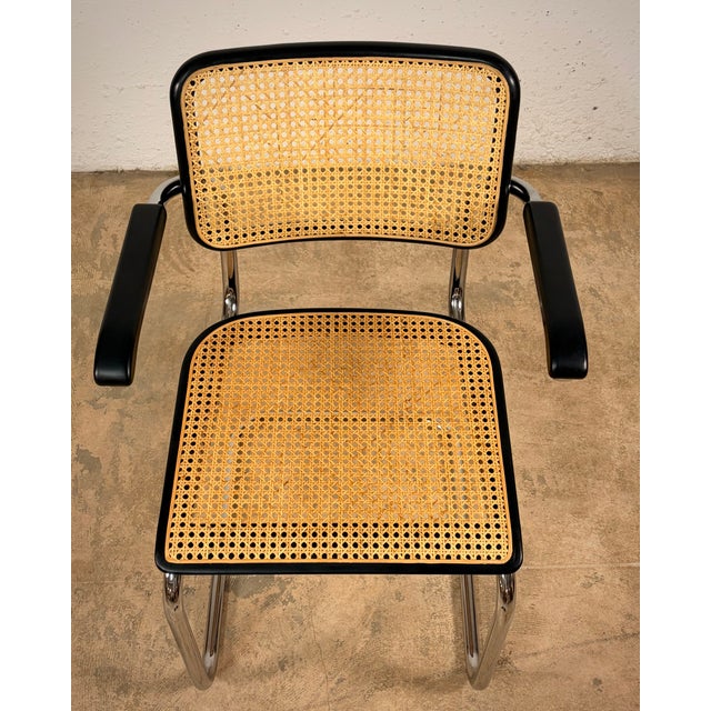 S64V Cantilever Armchair by Marcel Breuer for Thonet, Set of 3 For Sale - Image 13 of 14