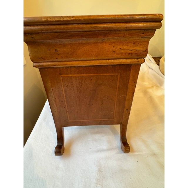 Late 20th Century Antique Italian Empire Style Jewelry Chest For Sale - Image 11 of 11