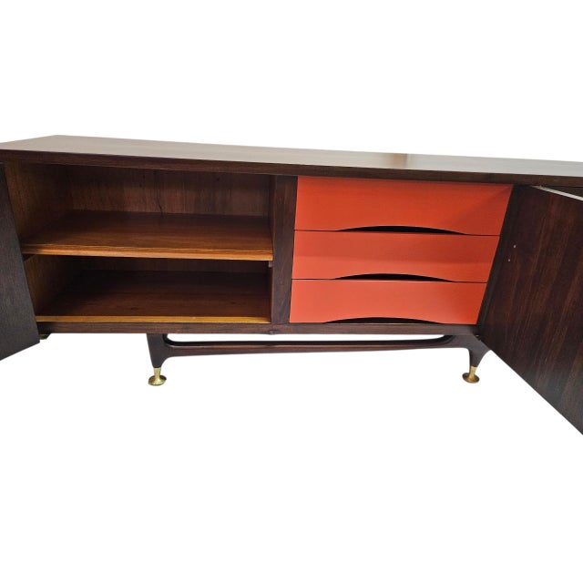 1950s Oversized Credenza For Sale - Image 11 of 18