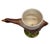 De Sarreguemines French Majolica Goose Egg Cup Sarreguemines Circa 1920 For Sale - Image 4 of 10