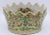 Fall in love with this vintage Chinoiserie cachepot planter. It is a stunning piece with golden gilt accents and colorful...