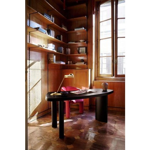 Copper Free-Shaped Desk by Charlotte Perriand for Cassina For Sale - Image 8 of 9