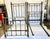 Pair of Antique Victorian Brass Twin Beds With Original Cast Iron Dovetail Rails For Sale In Dallas - Image 6 of 17