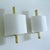 Vintage Space Age Brass Sconces from Hillebrand Lighting, 1960s, Set of 2 For Sale - Image 10 of 18