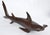 Wood 1970s Ironwood Hand-Carved Shark Animal Sculpture Coastal Nautical Figurine Brazil For Sale - Image 7 of 14