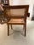 Vintage Teak & Cane Chandigarh-Style Armchair, Pierre Jeanneret Style For Sale - Image 11 of 14