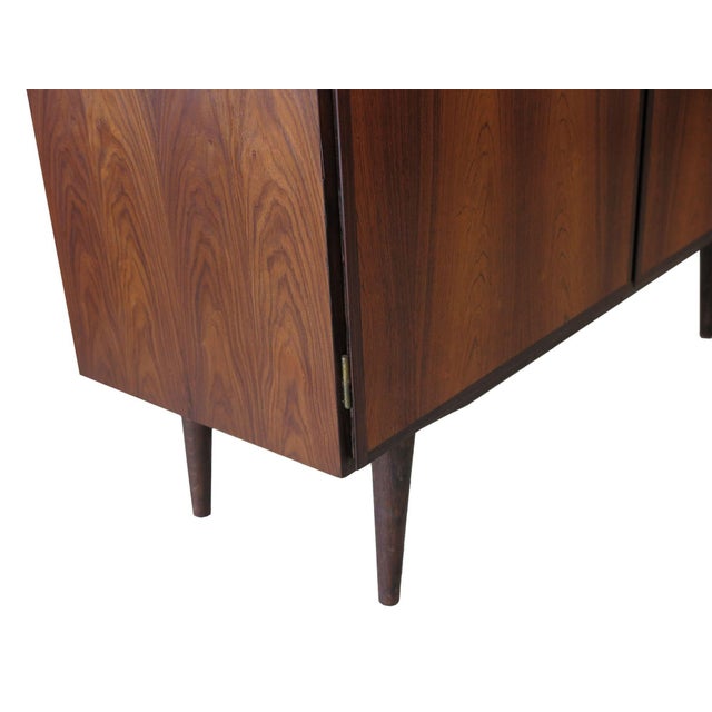 Three Omann Jun Mid 20th Century Danish Cabinets With Bookcase Hutches, Wallunit, Attributed For Sale - Image 10 of 11