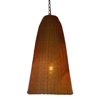 Oasis Resin-Woven Indoor-Outdoor Lantern For Sale