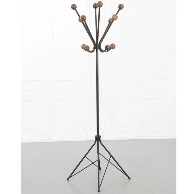 1920s French Art Deco Coat Rack For Sale In Baton Rouge - Image 6 of 10