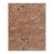 8x10Ft. Red Rust Peacock Wool Rug, Hand Knotted Birds Garden For Sale