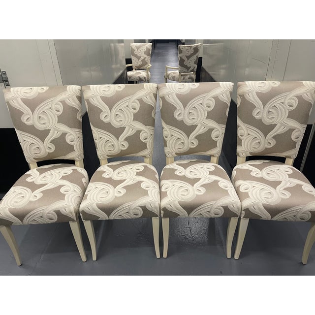 Dining Chairs Attributed to J. Robert Scott For Sale - Image 11 of 12