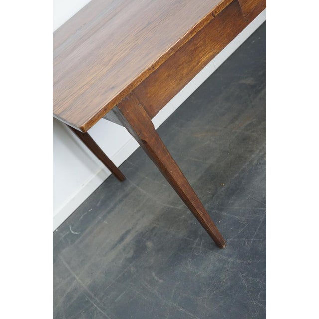 Art Deco French Oak Farmhouse Dining Table, 1920s For Sale - Image 9 of 16