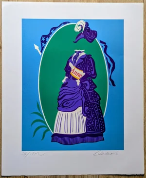 Robert Indiana, Anne, 1977, Screen Print