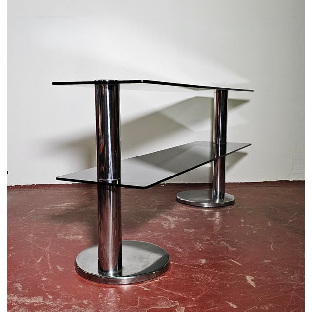 Italian Space Age Console, 1970s For Sale - Image 4 of 9