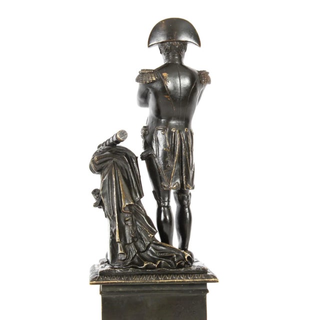19th Century Napoleon Bonaparte Library Bronze Sculpture For Sale - Image 13 of 17