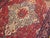 Raspberry Red 1920s Red Medallion Antique Persian Sarouk Farahan Carpet 4'7" X 6'5" Knotted Wool Rug For Sale - Image 8 of 9