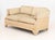 Late 20th Century Pair of American Striped Pattern Fabric Upholstered Sofas For Sale - Image 5 of 16