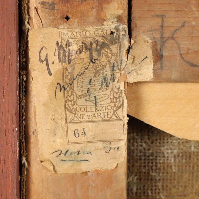 G. Muzzioli, Drunk Bacchus, 19th Century, Oil on Canvas, Framed For Sale - Image 11 of 12