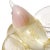 Mid 20th Century Vintage Murano Barbini Pink Head White Heavy Gold Flecks Italian Art Glass Bird Figure Paperweight For Sale - Image 5 of 7