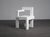 Modern Vintage Dutch Asymmetrical Wooden Chair by Gerrit Thomas Rietveld, 1970s For Sale - Image 3 of 9