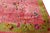 1920s Raspberry Pink Field Antique Floral Vase Chinese Art Deco Rug 8' 9" X 11' 4" Knotted Wool Carpet For Sale - Image 4 of 10