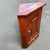 Wood 1920s Antique Cherry Corner Cabinet For Sale - Image 7 of 8