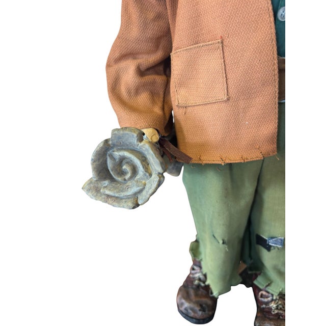 Vintage Crowne Collection Porcelain Character Figure “Tales of City Life” For Sale - Image 4 of 10