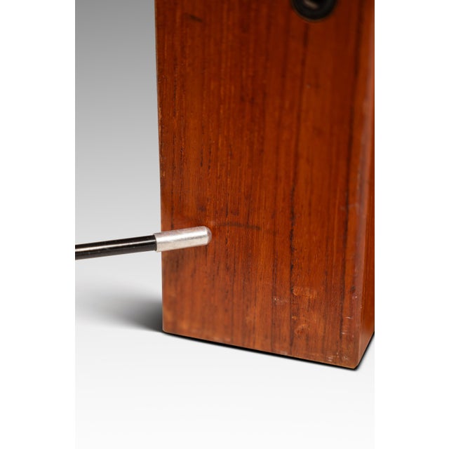 Mid-Century Danish Modern Coffee Table After Afra & Tobia Scarpa for Cassina in Teak Wood W/ Smoked Glass, C. 1970s For Sale - Image 14 of 16