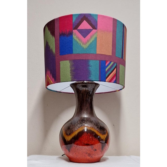 1970s Vintage Table Lamp from Hustadt-Leuchten, 1970s For Sale - Image 5 of 12