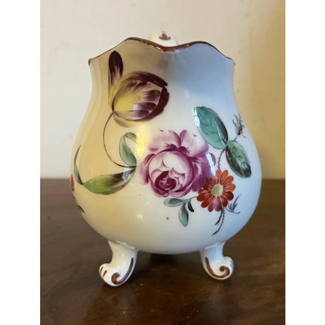Antique 18th Century German Frankenthal Porcelain Cream Jug by Carl Theodor, Circa 1771 For Sale In New York - Image 6 of 13