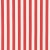 Schumacher Andy Stripe Fabric in Red For Sale