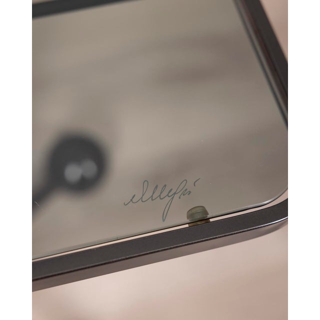 Vintage Trolley Table in Black Metal from Allegri For Sale - Image 4 of 11