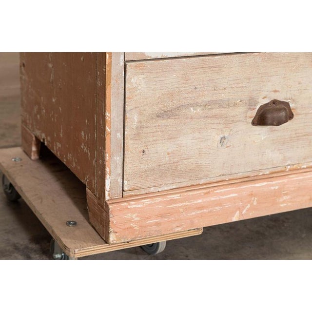 Antique French Pine Chest of Drawers, 1880 For Sale - Image 12 of 14