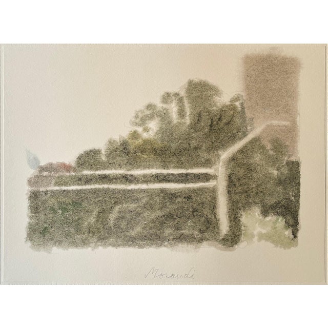 Giorgio Morandi, Landscape, 1973, Lithograph For Sale - Image 3 of 9