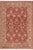 Shabby Chic 1990's Pak-Persian Red/Green Wool Rug - 6'2'' X 8'11'' For Sale - Image 9 of 9