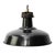 Vintage Factory Pendant Lamp in Black Enamel by Gal For Sale - Image 6 of 6