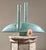 Ceramic Vintage Japanese Modernist Turquoise Double Stem Ikebana Ceramic Vessel, Signed For Sale - Image 7 of 11