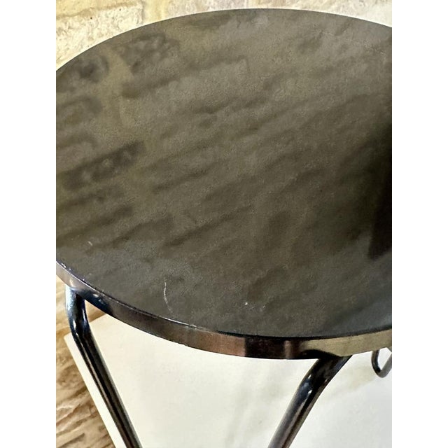 Black Stool by Florence Knoll for Knoll Inc. / Knoll International, 1948 For Sale - Image 8 of 18